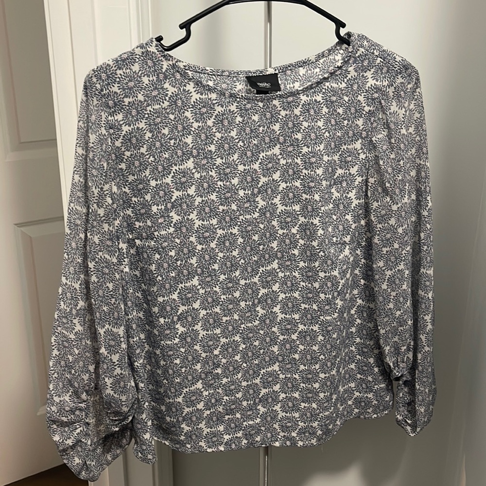 TARGET MOSSIMO Floral Blouse Small